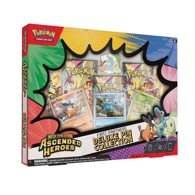 Ascended Heroes First Partners Deluxe Pin Collection