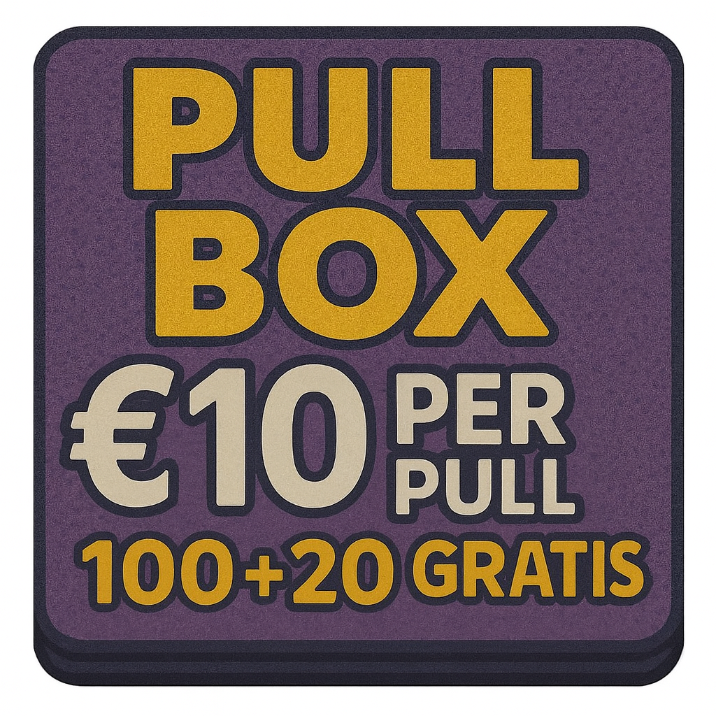 €10 PULLBOX | 100+20 GRATIS
