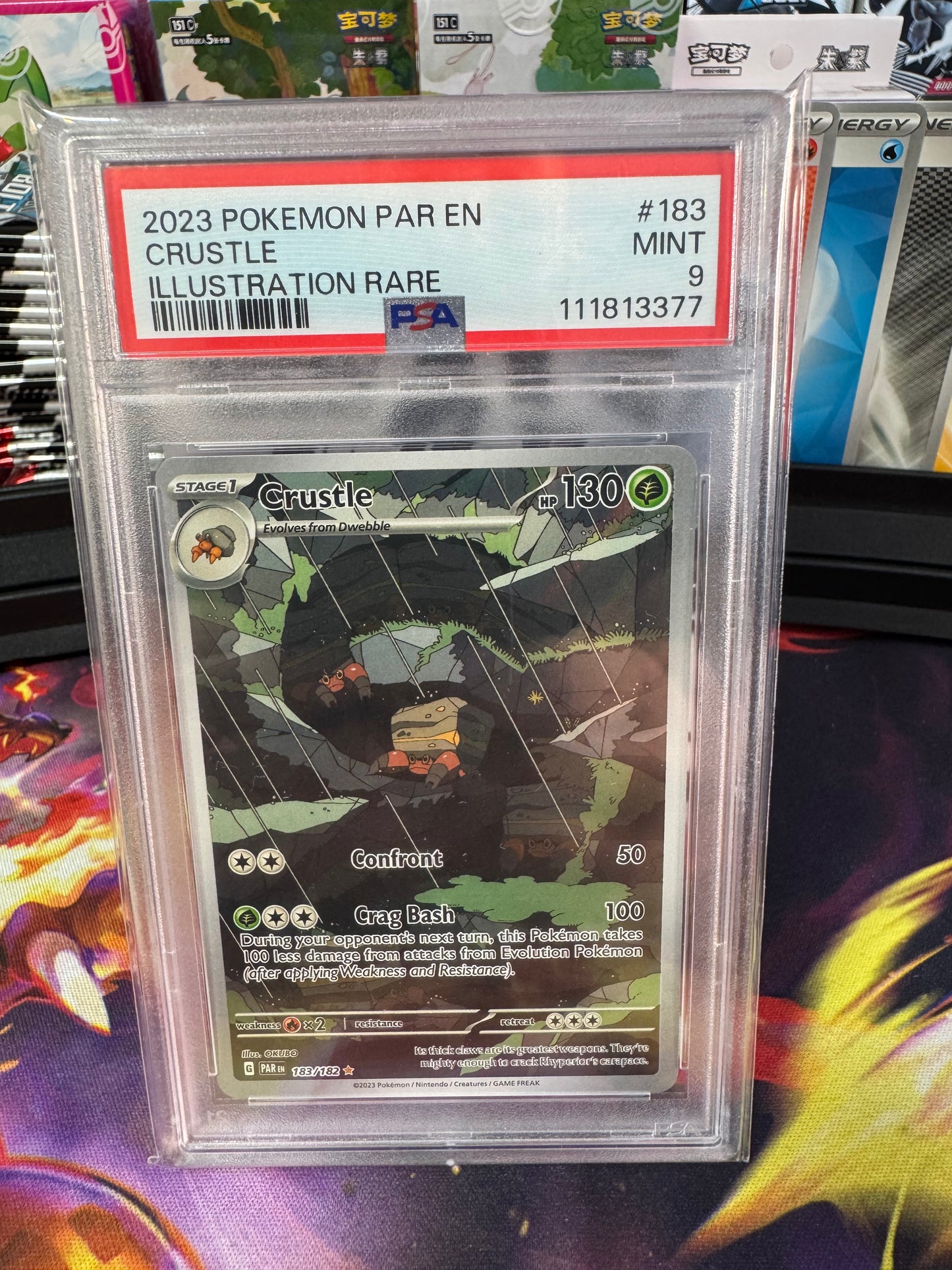 Crustle PAR #183 PSA 9
