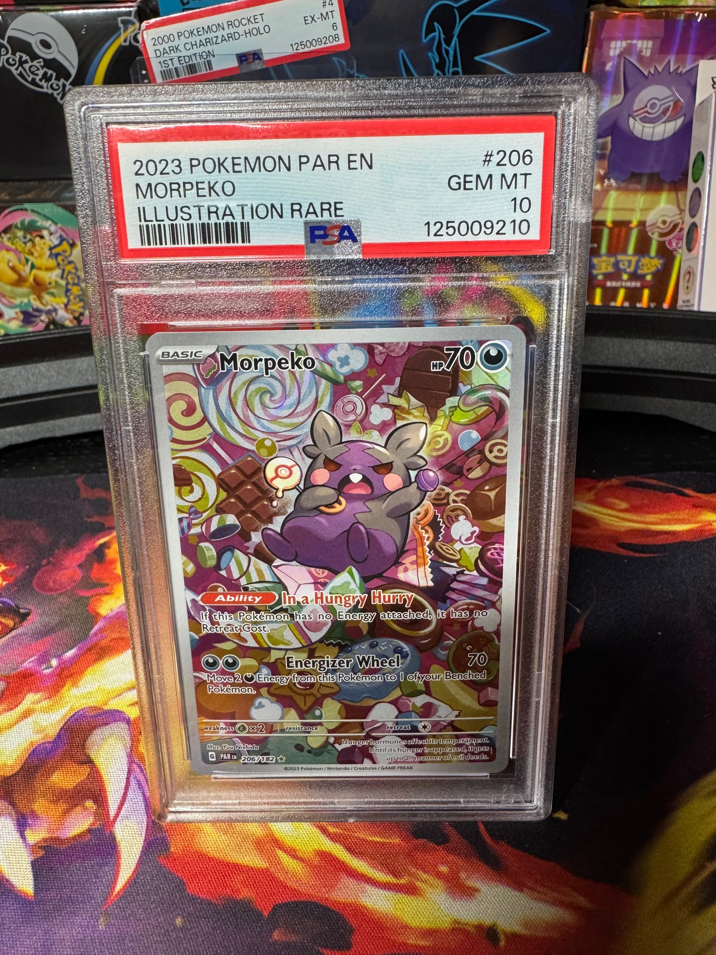 Morpeko #206 PSA 10