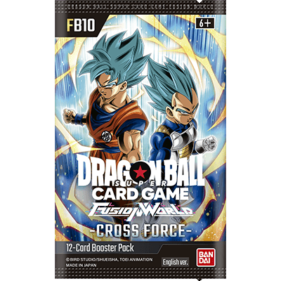 Dragon Ball SCG FB10 Cross Force Booster Pack