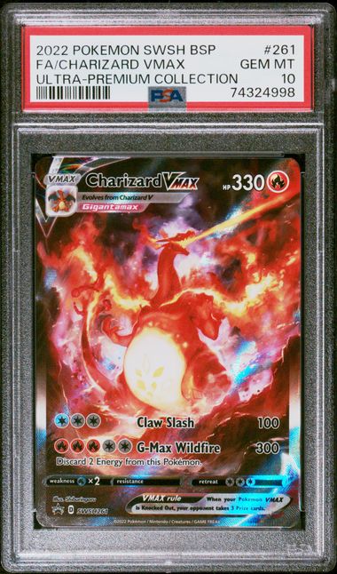 Charizard Vmax #261 PSA 10