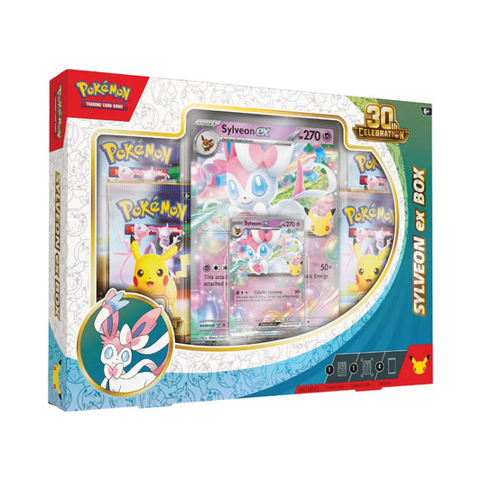 Pokémon 30th Celebration Sylveon ex Box