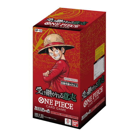 One Piece OP13 Carrying on His Will Booster Box (Japans)