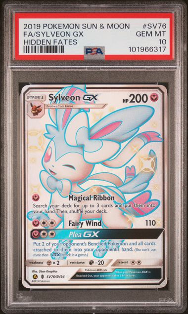 Sylveon GX #SV76 PSA 10