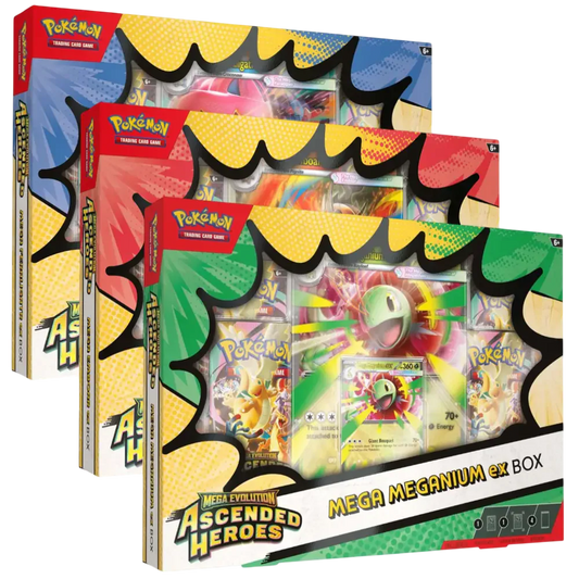 Ascended Heroes Mega Feraligatr, Mega Meganium of Mega Emboar (willekeurig)