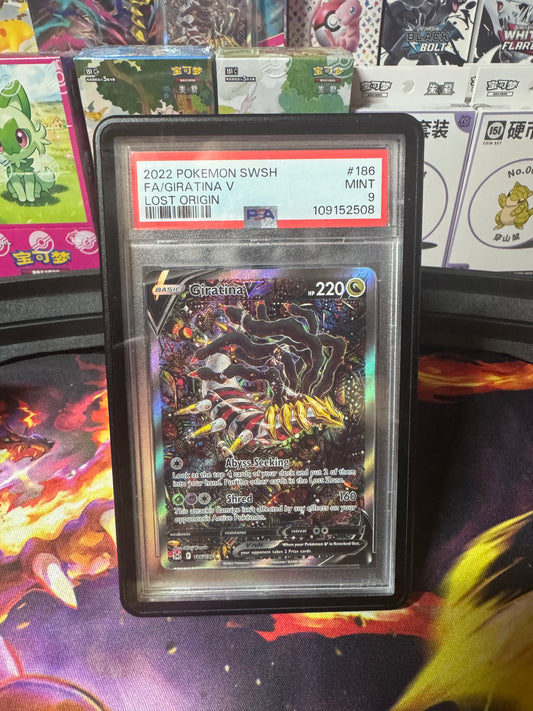 Giratina V Lost origin #186 PSA 9