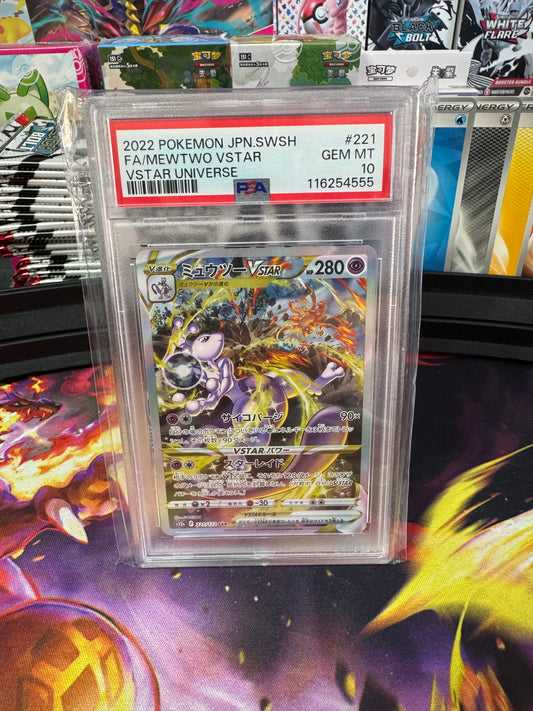 Mewtwo Vstar #221 PSA 10