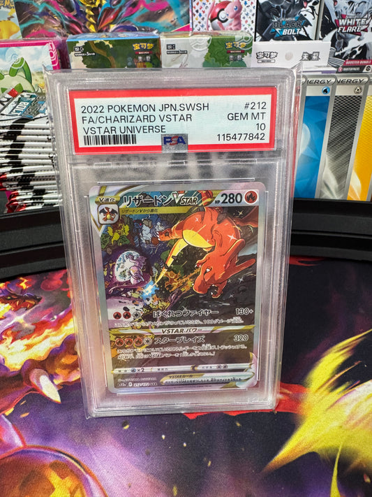 Charizard Vstar #212 PSA 10
