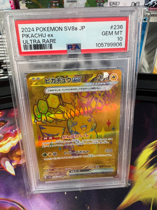 Pikachu EX #236 PSA 10