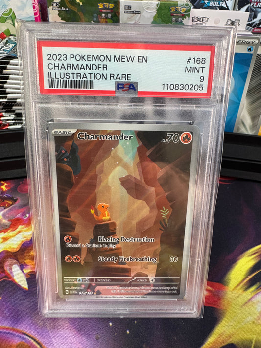 Charmander 151  #168 PSA 9
