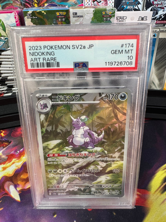 Nidoking  #174 PSA 10