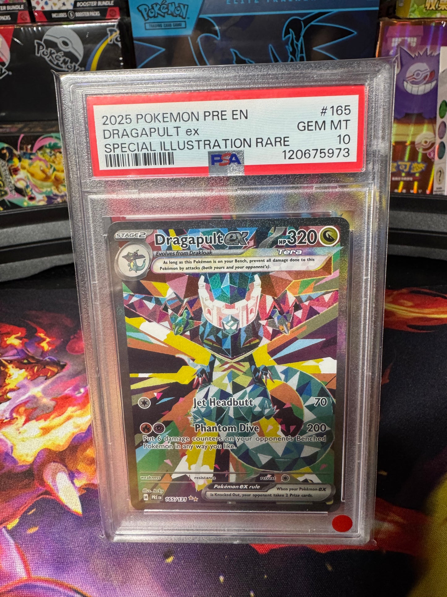 Dragapult EX #165 PSA 10