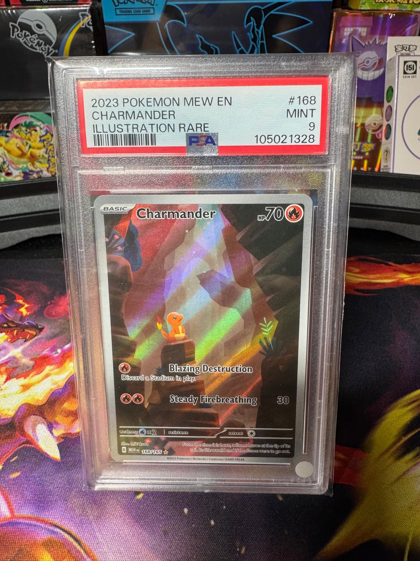 Carmander #168 PSA 9