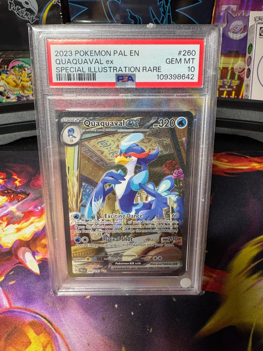 Quaquaval EX #260 PSA 10