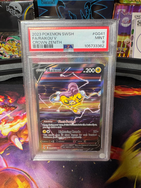 Raikou V #GG41 PSA 9