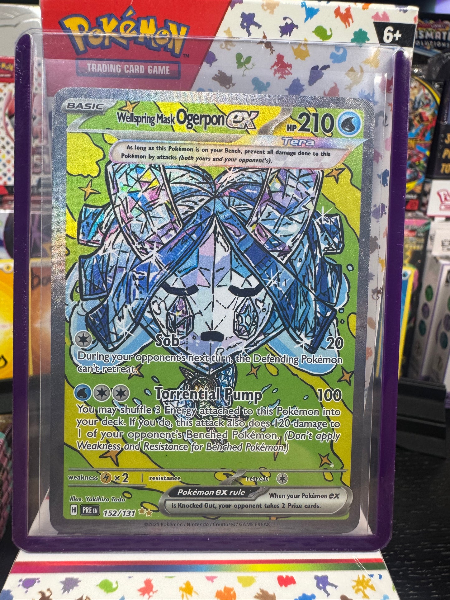 Wellspring Mask Ogerpon ex 152/131