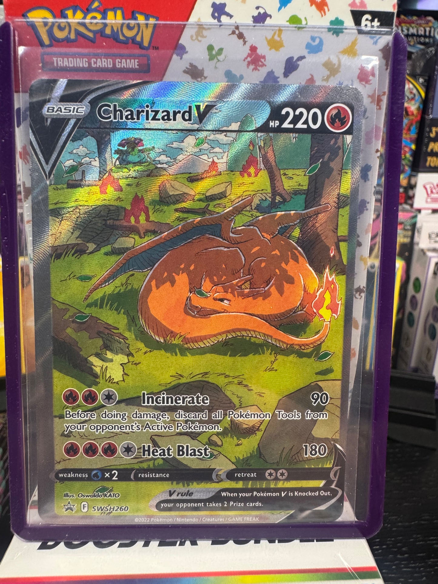 Charizard V Promo SWSH260
