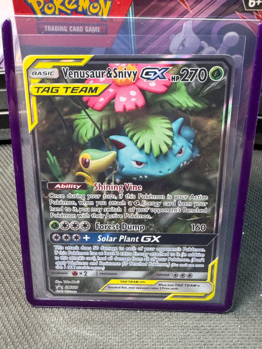 Venusaur & Snivy GX Tag team SM229