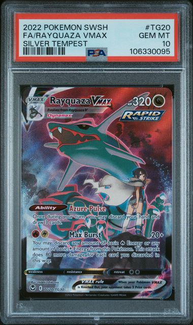 Rayquaza VMAX #TG20 (FA) PSA 10 (Gem Mint)
