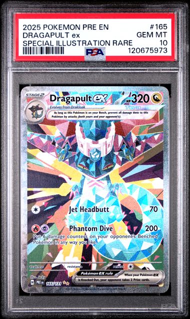 Dragapult ex #165 PSA 10 (Gem Mint)