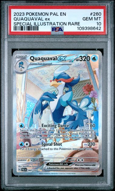 Quaquaval EX #260 PSA 10