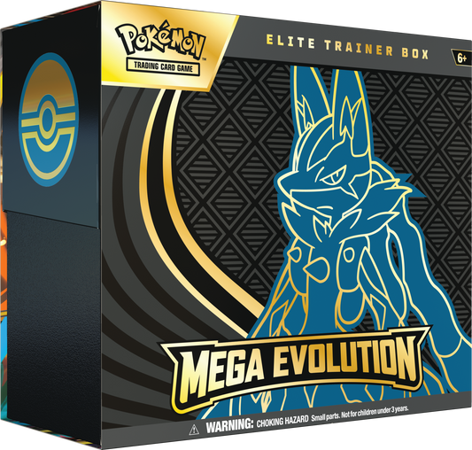 PRE ORDER Mega Evolution Elite Trainer Box Lucario